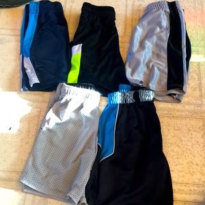 5 pair of gym shorts